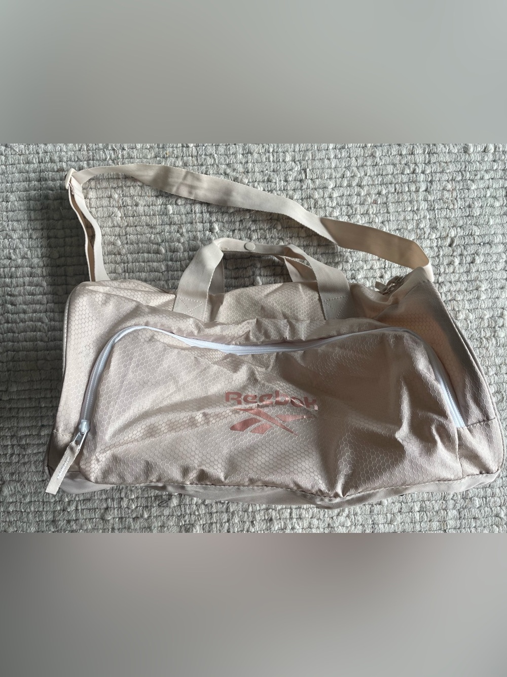 Reebok Pale Pink Travel Duffel